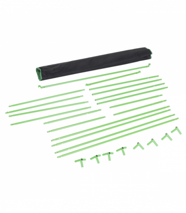 Hydroponic Plant Grow Tent Reflective Mylar Green Room 120L x60W x150Hcm Silver