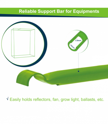 Hydroponic Plant Grow Tent Reflective Mylar Green Room 120L x60W x150Hcm Silver