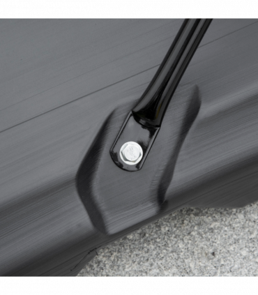 Adjustable Basketball Hoop Stand w/ Wheels and Weight Base 1.6-2.1m HOMCOM