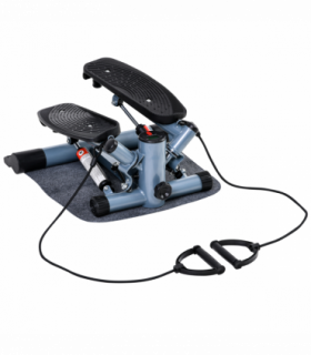 Mini Stepper Step Machine w/ Cushion Mat for Leg Arm Full Body Training HOMCOM