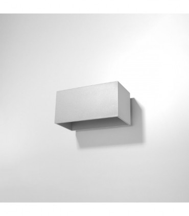 Wall lamp aluminum Quad modern Design G9
