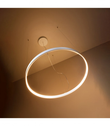 Chandelier steel Rio modern Design LED