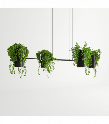 Pendant lamp Steel, aluminum Kukkia modern Design GU10/ES111