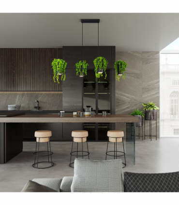 Pendant lamp Steel, aluminum Kukkia modern Design GU10/ES111