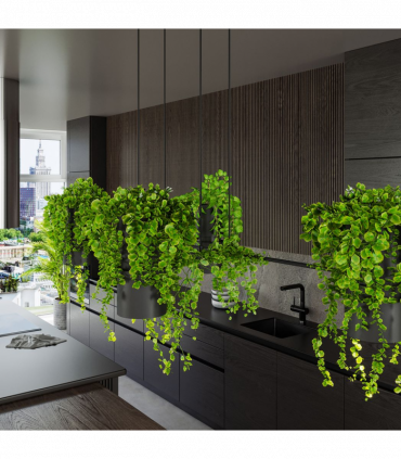 Pendant lamp Steel, aluminum Kukkia modern Design GU10/ES111