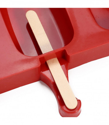 Wooden Lolly Sticks 50pcs Natural for Desserts Kids DIY Art Project and Crafts