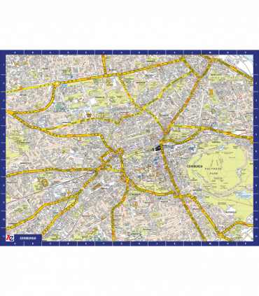 A to Z Map of  Edinburgh 1000 Piece Jigsaw