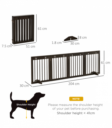 Freestanding Pet Gate