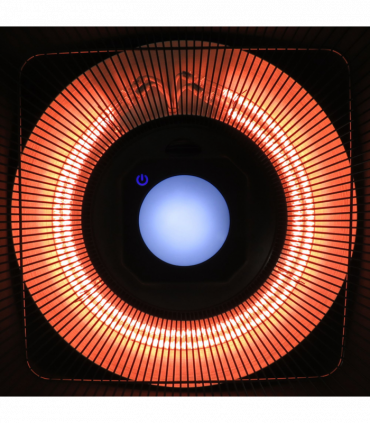 Outsunny 2kw Electric Heater LED Halogen Heating Hanging Light Outdoor Remote