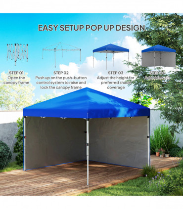 Pop-up Gazebo - UV Resistant & Weather Shielding for Outdoor Events