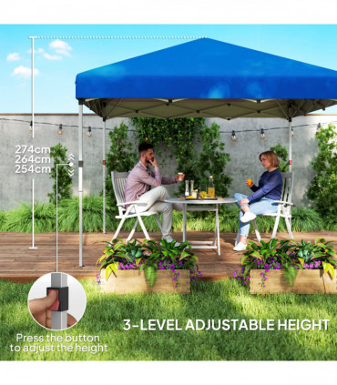 Pop-up Gazebo - UV Resistant & Weather Shielding for Outdoor Events