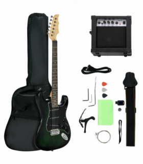 SPORTNOW 6 String Electric Guitar with 15W Amp Digital Tuner Picks Case Bag