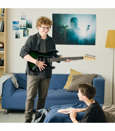 SPORTNOW 6 String Electric Guitar with 15W Amp Digital Tuner Picks Case Bag