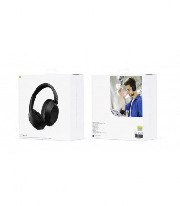 WYEWAVE Advanced Noise Cancelling Premium Sound Wireless Headsets - Black