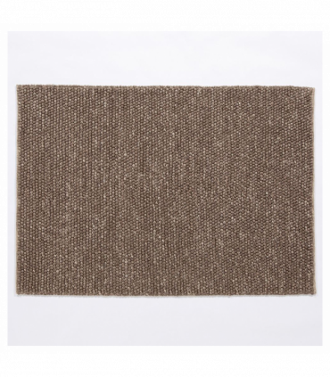 Delilah Wool Pebble 120x170cm Mottled Taupe Rug