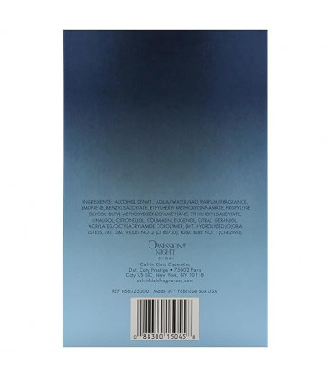 Calvin Klein Obsession Night For Men Eau de Toilette Spray 125ml