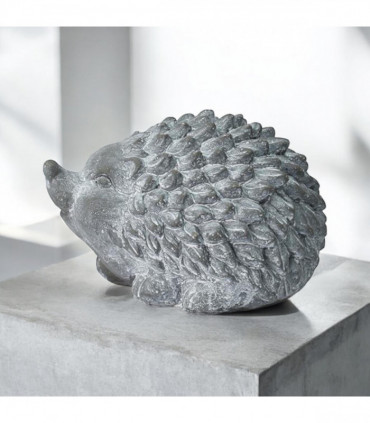 21CM GREY CEMENT HEDGEHOG