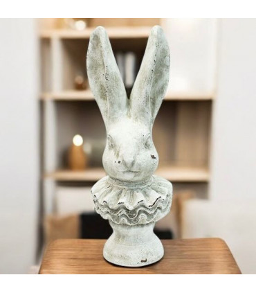 37CM CEMENT RABBIT