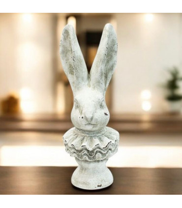 37CM CEMENT RABBIT