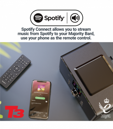 MAJORITY BARD MUSIC SYSTEM BLACK