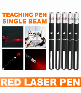 5 PCS Small Laser Pointer Pen 650nm Red Light Visible Beam 1mW For conference presentation