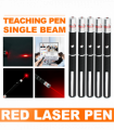 5 PCS Small Laser Pointer Pen 650nm Red Light Visible Beam 1mW For conference presentation