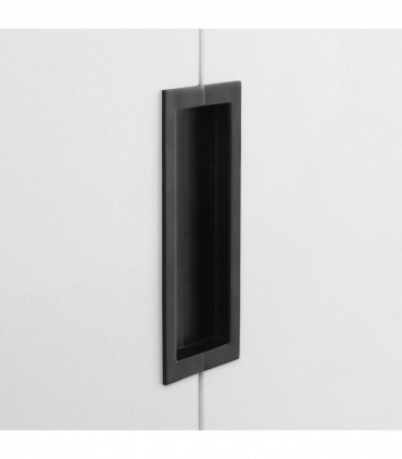 2 Door Wardrobe Modern Wardrobe with 3 Drawer and Hanging Rod for Bedroom White