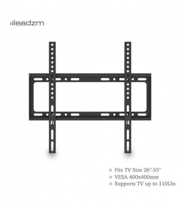 26-55" Wall Mount Bracket TV Mount TMW4040 with Sprit Bubble