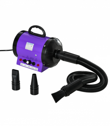 2800W Dog Hair Dryer Pet Grooming Blaster Blower Dryer 3 Nozzles Pawhut