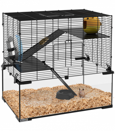 Cage w/ Deep Glass Bottom