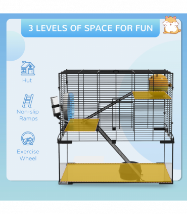 Cage w/ Deep Glass Bottom