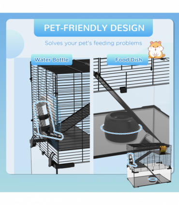 Cage w/ Deep Glass Bottom