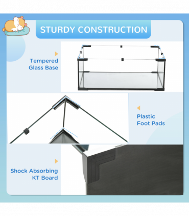 Cage w/ Deep Glass Bottom