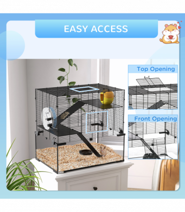 Cage w/ Deep Glass Bottom