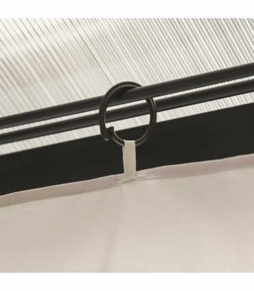 3 x 3(m) Universal Gazebo Replacement Sidewall Set w/ 4 Panels, Beige Outsunny