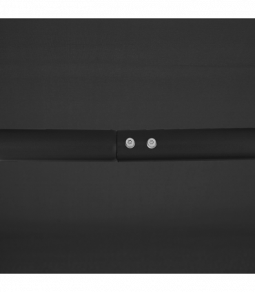 Outsunny 3 Seater Garden Swing Patio Hammock with Canopy for Outdoor Black