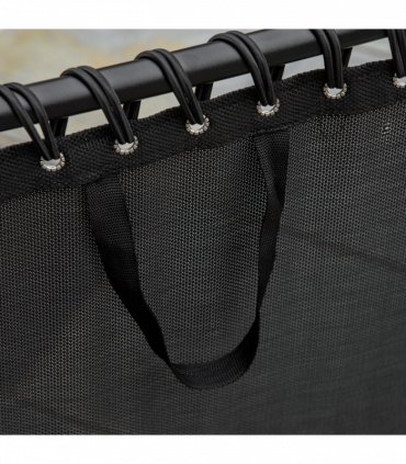 Sun Lounger Reclining Cot Foldable Folding Garden Chair Bed Relaxer Outsunny