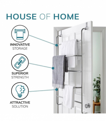 5 Tier Over Door Bar In Powder Coating