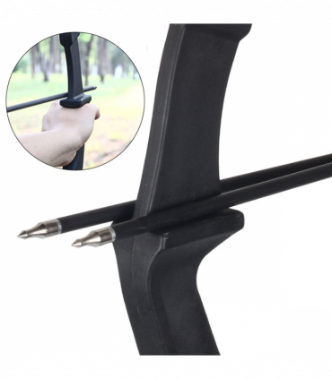 53"Takedown Recurve Bow Fiberglass Arrows Set 40lbs Archery Bow Hunting Shoot UK