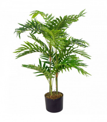 Artificial Palm Tree Green Leaf Design 80cm 80cm Botanically Accurate Foliage