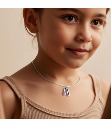 Ballet Shoes Necklace & Jewellery Box Gift Hamper | Girls Birthday | Gift For A Dancer | Dance Gifts | Girls Christmas Present | Gifts UK