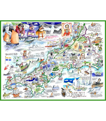 Cornwall - Tim Bulmer 1000 piece Jigsaw