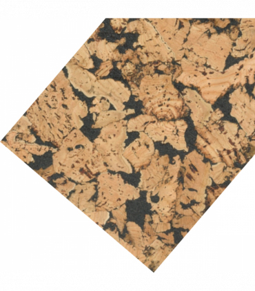 Decorative Cork Wall Tiles - Black - 1 Tile - 0.18m2 (1.94sqft)