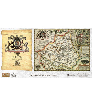 Durham Historical 1000 Piece Jigsaw Puzzle (1610)