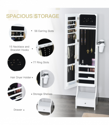 Jewellery Storage Mirror