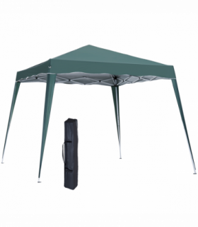 Garden Pop up Gazebo Tent Party Water-resistant 2.5 x 2.5M Green Outsunny