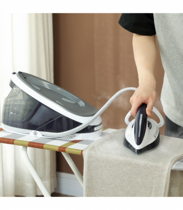 HOMCOM Steam Generator Iron, Large Water Tank, Smart ECO Mode, Self-Cleaning