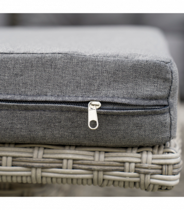 Outsunny 6 PCs Rattan Garden Furniture Sectional Conversation Corner Sofa