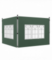 Outsunny Gazebo Side Panels for 3x3(m) or 3x4m Pop Up Gazebo, 2 Pack, Green