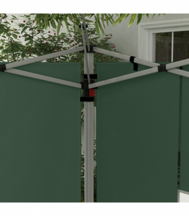Outsunny Gazebo Side Panels for 3x3(m) or 3x4m Pop Up Gazebo, 2 Pack, Green